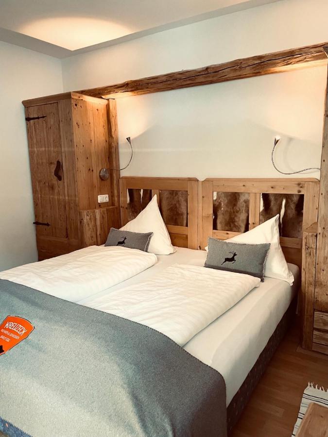 Pension Kreuzeck - Dein Gluecksplatz Am Lech Weissenbach am Lech Kültér fotó